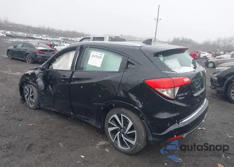 2019 Honda Hr-V Sport из США, поврежденный, VIN 3CZRU6H17KG705916